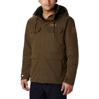 Columbia South Canyon Lined Insulated, Chamarras Verde Oliva Para Hombre | 054269-CMP